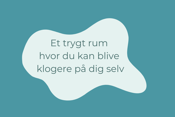 Terapi for sjælen. Et trygt rum hvor du kan blive klogere på dig selv