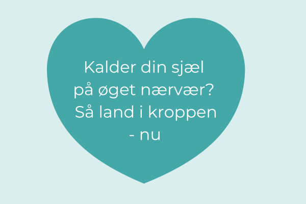 Terapi for sjælen. Kalder din sjæl